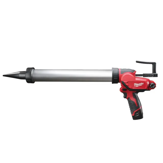 Milwaukee 4933441670 - Πιστόλι Σιλικόνης Μπαταρίας M12 PCG/600A-201B MW με Φορτιστή + 1 Μπαταρία 2.0Ah (1x2.0Ah)