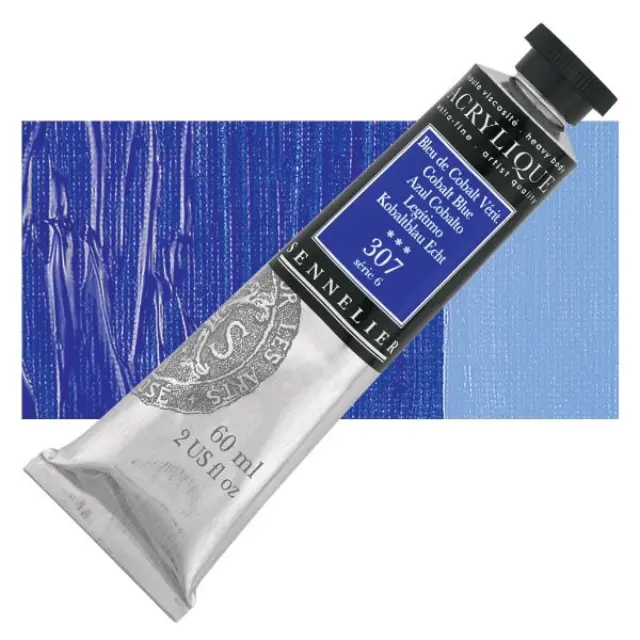 Ακρυλικό Sennelier Extra Fine - 307 Cobalt Blue S6 - 60ml