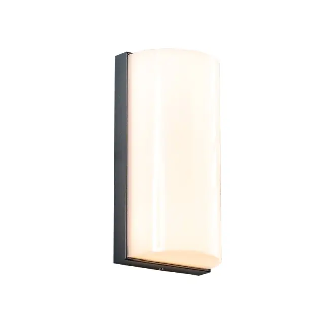 LED SMD WALL LUMINAIRE 10W 560LM 138° 230V AC 3.000K DARK GREY CRI80 IP65 30.000HRS / LG1322G