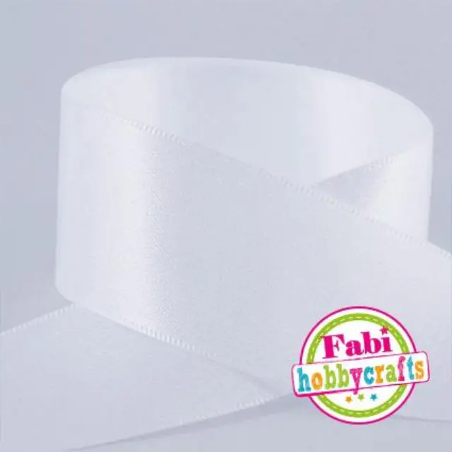 Κορδέλα Fabi Σατέν 20mm x 50y Άσπρο
