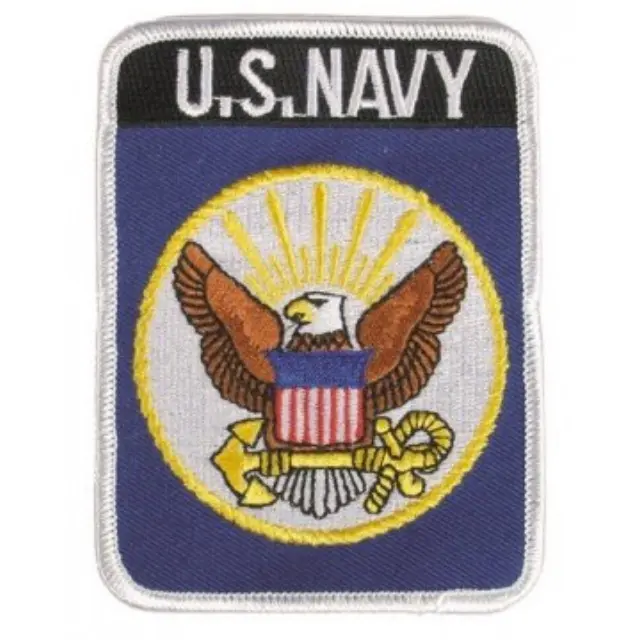 Mil-Tec  US Navy Textile Badge -Σήμα Αμερικανικό Ναυτικό - 05-Navy Blue-Μπλε Ναυτικού