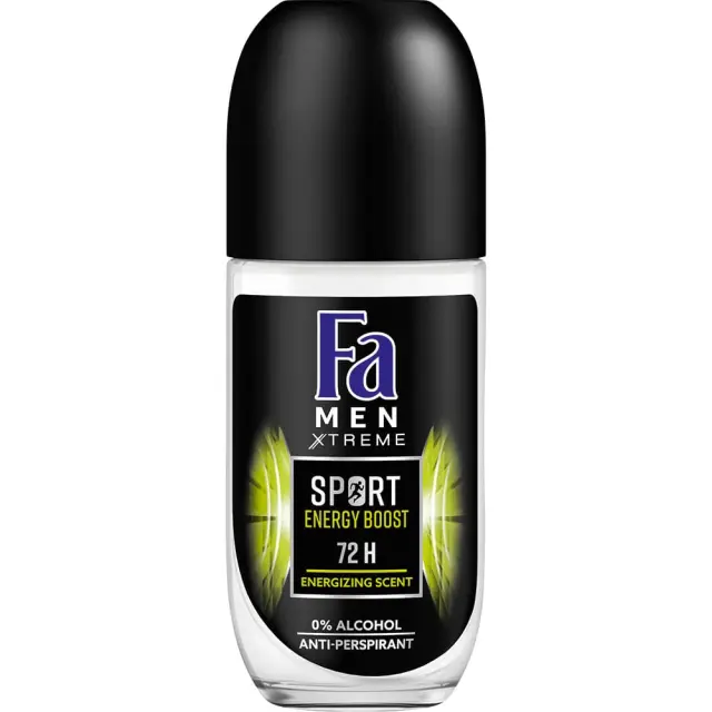 Fa Men Αποσμητικό Deo Roll-On Sport Energy Boost 50ml
