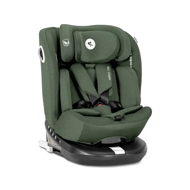 Lorelli Κάθισμα Αυτοκινήτου "AURIGA" i-Size ISOFIX 360 Anti Rebound Bar Green Πράσινο