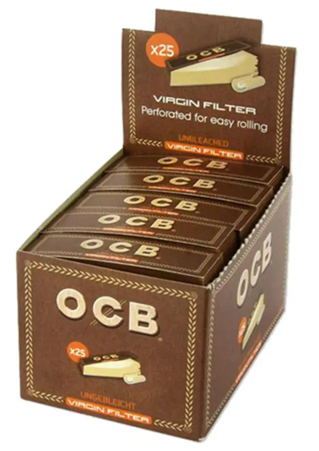 OCB Τζιβάνα Ακατέργαστη Unbleached 25 τεμ.