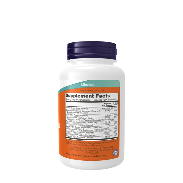 Now Foods Full Spectrum Mineral Caps 120 Capsules 2