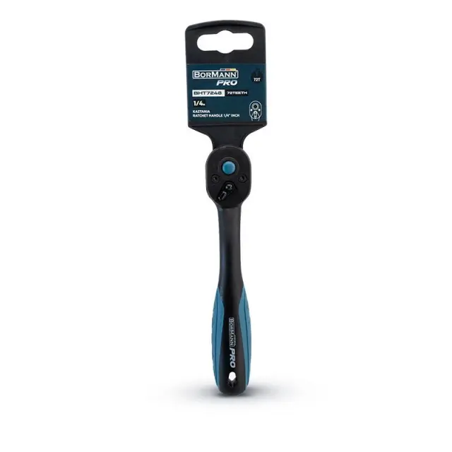 Bormann Pro BHT7248 - Καστάνια 1/4", 72 δοντιών (047353) 2
