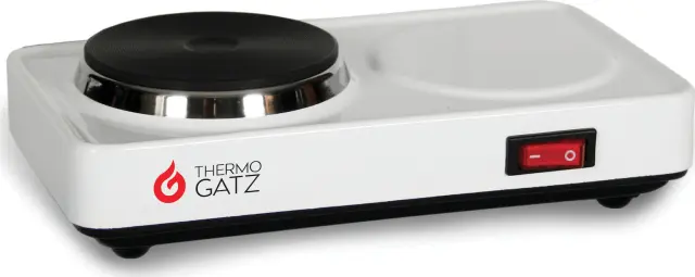 Thermogatz GS 450 Επιτραπέζια Εστία Εμαγιέ Μονή Λευκή