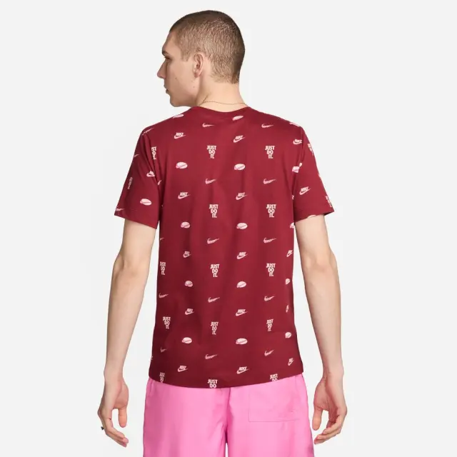 Nike Sportswear T-Shirt (FQ8036-677) - Μπορντό 3
