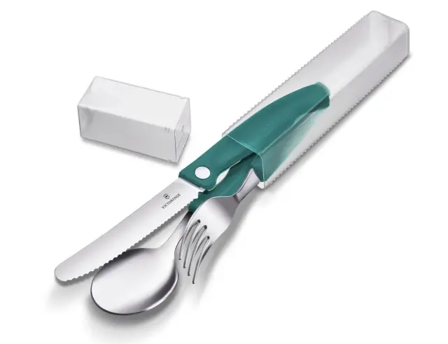 Σετ Μαχαιροπίρουνα Victorinox Swiss Classic - Green - 3 τεμάχια6.7194.3FC1 2