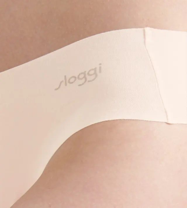 Sloggi Σλιπ Zero Modal 2.0 Hipstring Κρεμ 2-Pack 3