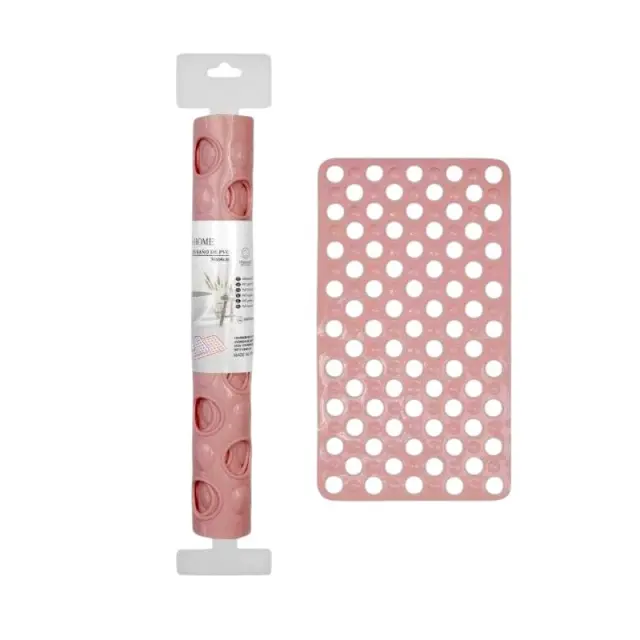 Αντιολισθητικό πατάκι μπάνιου - M0839 - 36x66cm - Pink - 21076
