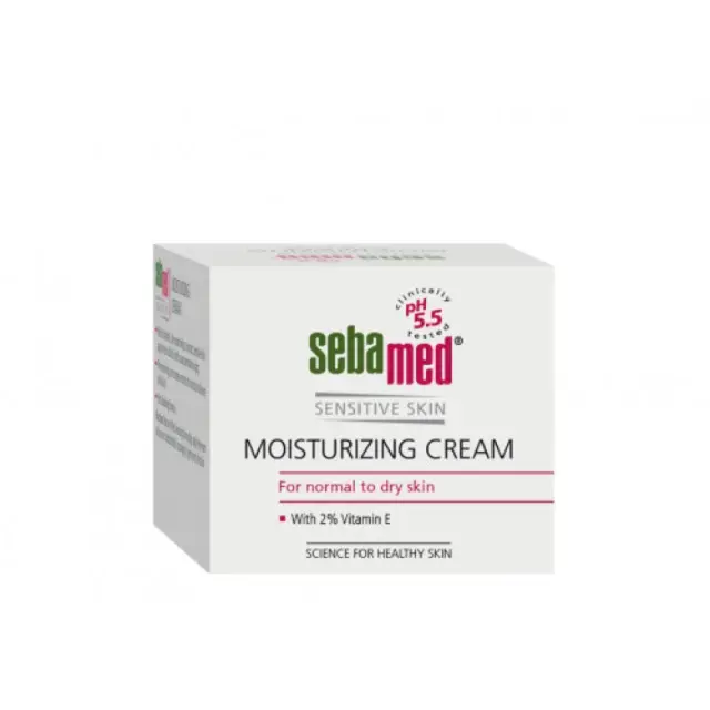Sebamed Moisturizing Cream Ενυδατική Κρέμα Ημέρας Και Νύχτας Για Κανονική / Ξηρή Επιδερμίδα 75Ml