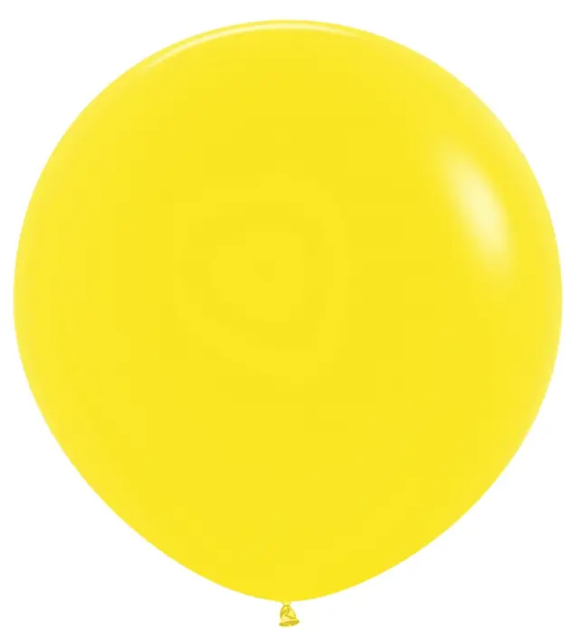 Μπαλόνια λατεξ 36 Yellow - Κίτρινο / 2 pcs