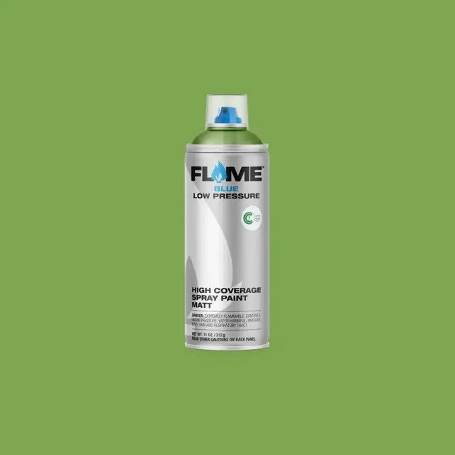 Flame Blue Spray Paint 400ml FB-628 Grass Green