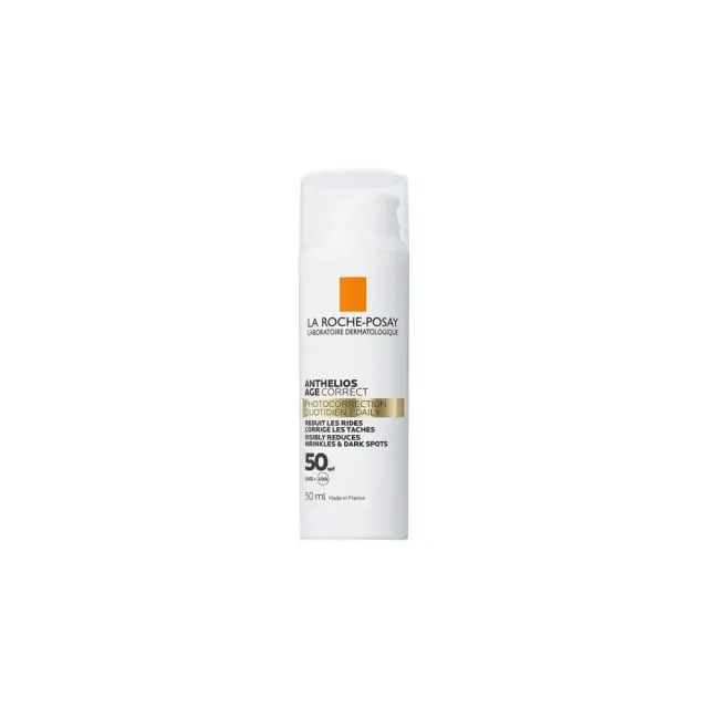 La Roche Posay | Anthelios Age Correct Photocorrection Daily Light Cream Αντηλιακή Αντιγηραντική Κρέμα Προσώπου SPF50 | 50ml