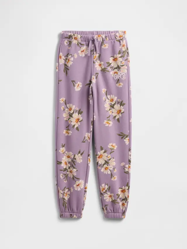 Logo Παντελόνι Φόρμα purple floral - XXL