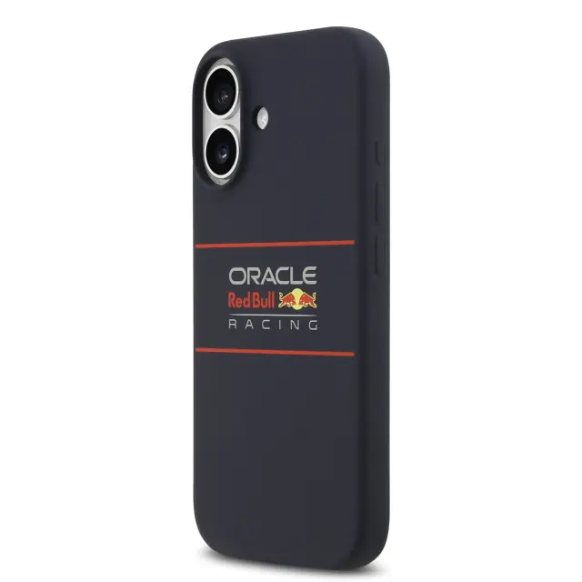 Red Bull Silicone Horizontal Logo MagSafe for iPhone 17 Navy 2