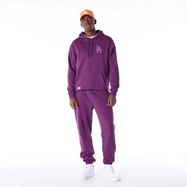 New Era La Dodgers Hoodie Purple 60564750 - S 3