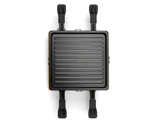 Γκριλιέρα Raclette Livoo DOC311 για 4 άτομα, με ισχύ 800W, ρυθμιζόμενο θερμοστάτη και επιφάνεια ψησίματος 23x22.5cm DOC311