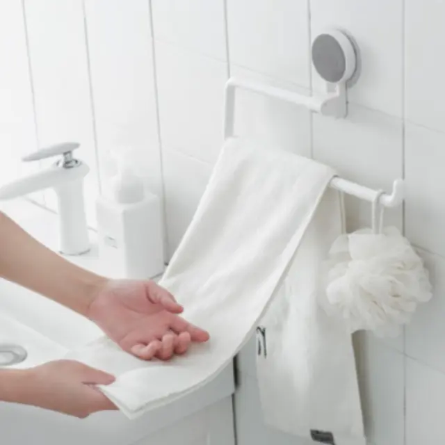 Κρεμάστρα κουζίνας - μπάνιου - traceless kitchen towel rack- J&S HOME 2