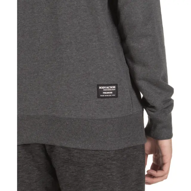 BODY ACTION ΦΟΥΤΕΡ ΖΑΚΕΤΑ ΜΕ ΚΟΥΚΟΥΛΑ ΚΑΙ ΤΣΕΠΕΣ FLEECE - XL 3