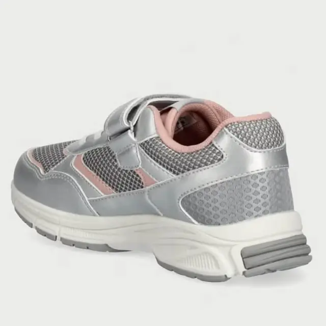 Εφηβικά Sneakers Calvin Klein Low Cut Lace Up V1A9-83393-0579A690 Ασημί Ασημί - 24 3