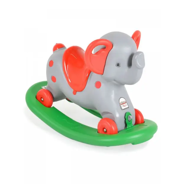 Κουνιστό ελεφαντάκι - ποδοκίνητο 2 σε 1 Pilsan 07523 Rocking elephant Grey 8693461101854