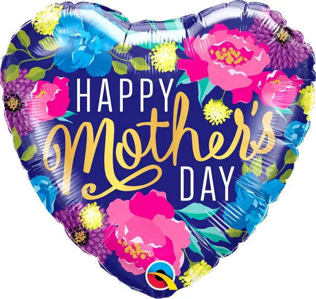 Μπαλόνι Φοιλ 18 Mother's Day Colorful Peonies / 46 εκ