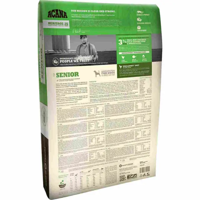 Acana Dog Senior με Κοτόπουλο 11.4kg 3