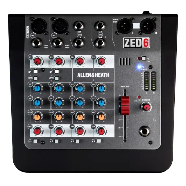 Allen & Heath ZED-6 Αναλογική Κονσόλα Μίξης
