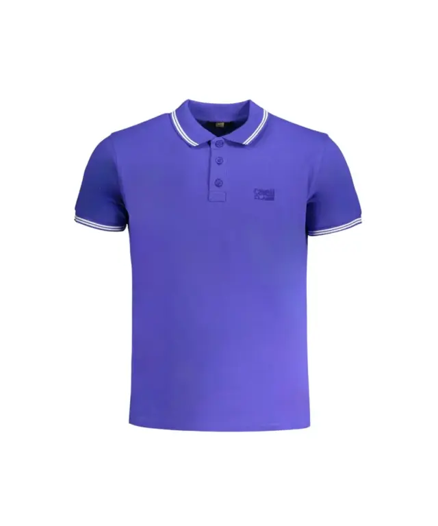 Cavalli Class - Ανδρική Μπλούζα Κοντομάνικη Polo Πικέ QXT64XKB002-04551 Μωβ 3