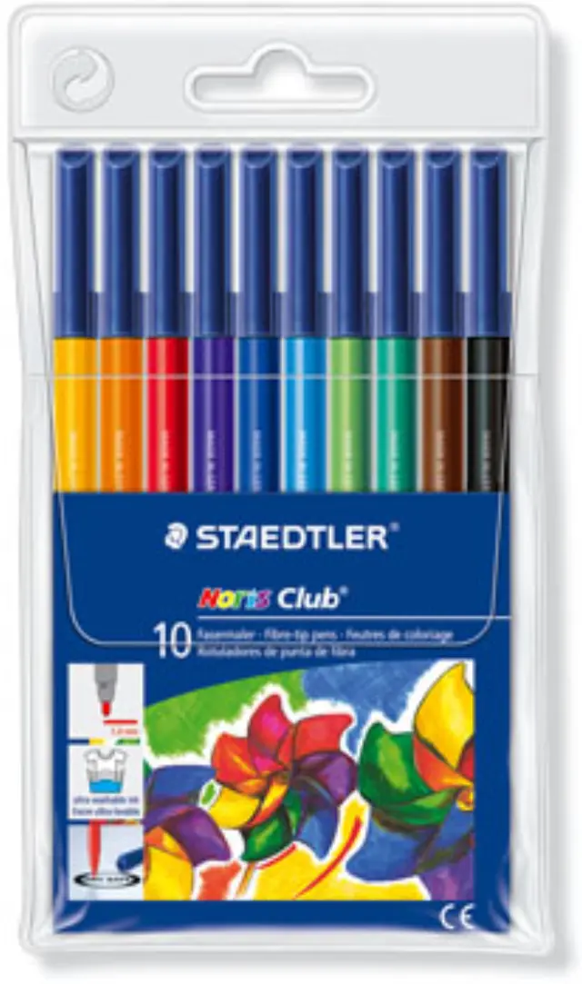 Staedtler Σετ 10 Μαρκαδόροι Fibre Tip