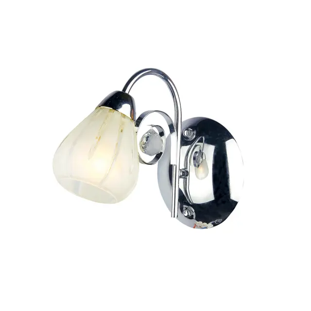 AcaLight Offer NETTO ΦΩΤΙΣΤΙΚΟ ΕΠΙΤΟΙΧΟ ΧΡΩΜΙΟ ΜΕΤΑΛΛΙΚΟ ΣΥΜΒΑΤΙΚΟ 1ΧΕ14 IP20 Φ130Χ200mm