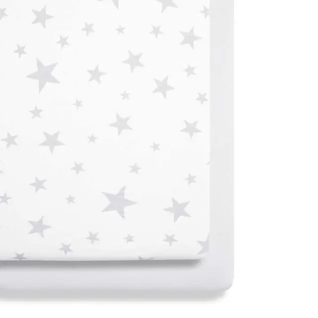 SNUZ ΣΕΤ ΣΕΝΤΟΝΙΑ 2 ΤΕΜΑΧΙΩΝ ΓΙΑ ΛΙΚΝΟ 44 x 80 cm GREY STARS