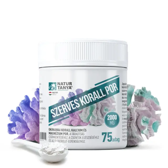 Natur Tanya Szerves Korall Por 3