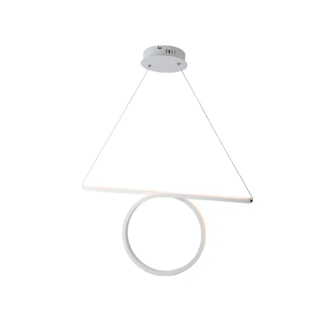 AcaLight Offer NETTO ΦΩΤΙΣΤΙΚΟ ΚΡΕΜΑΣΤΟ ΛΕΥΚΟ ΜΕΤΑΛΛΙΚΟ LED 32W 3000K 1920Lm IP20 640Χ1200mm
