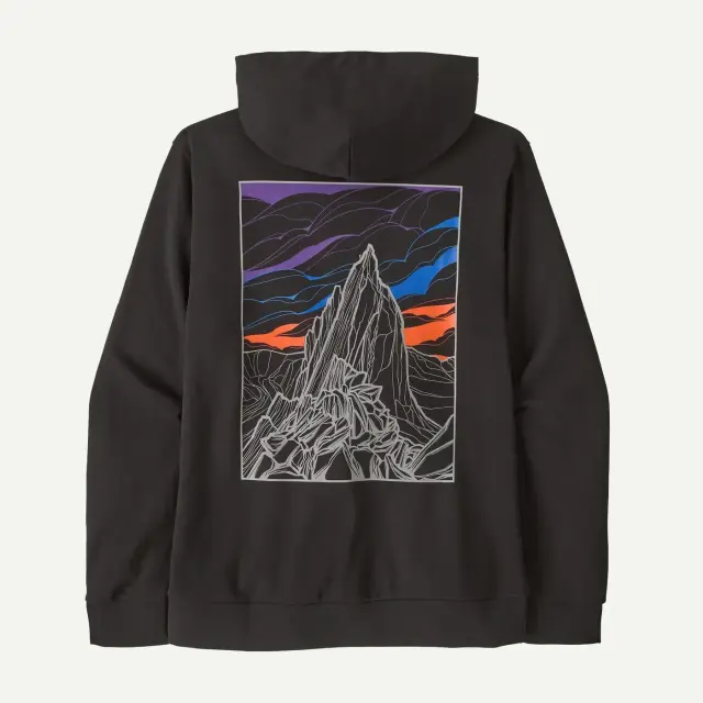 Patagonia Men's Cloud Crag Daily Hoody Ανδρικό Φούτερ Μαύρο - X Large