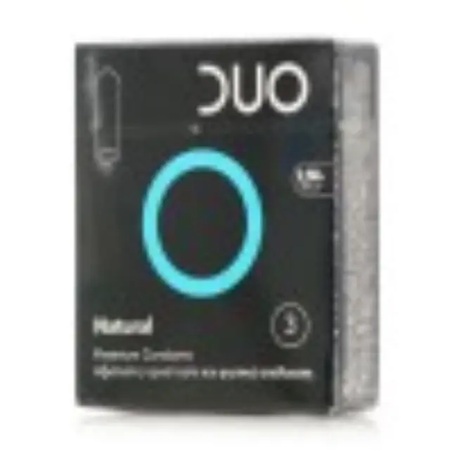 Duo Natural Προφυλακτικά Κανονικά με Λιπαντική Επίστρωση 3τεμ 2