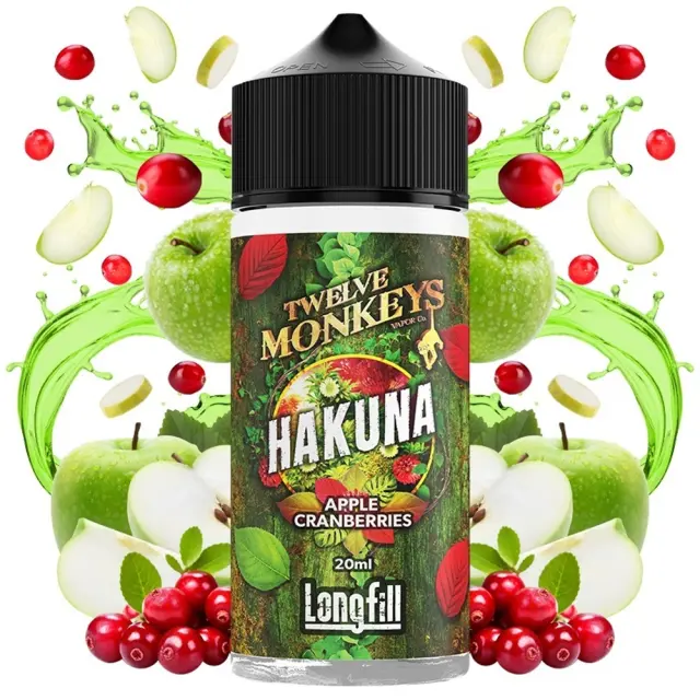 Classic Hakuna 20ml (120ml) - Twelve Monkeys Flavorshots