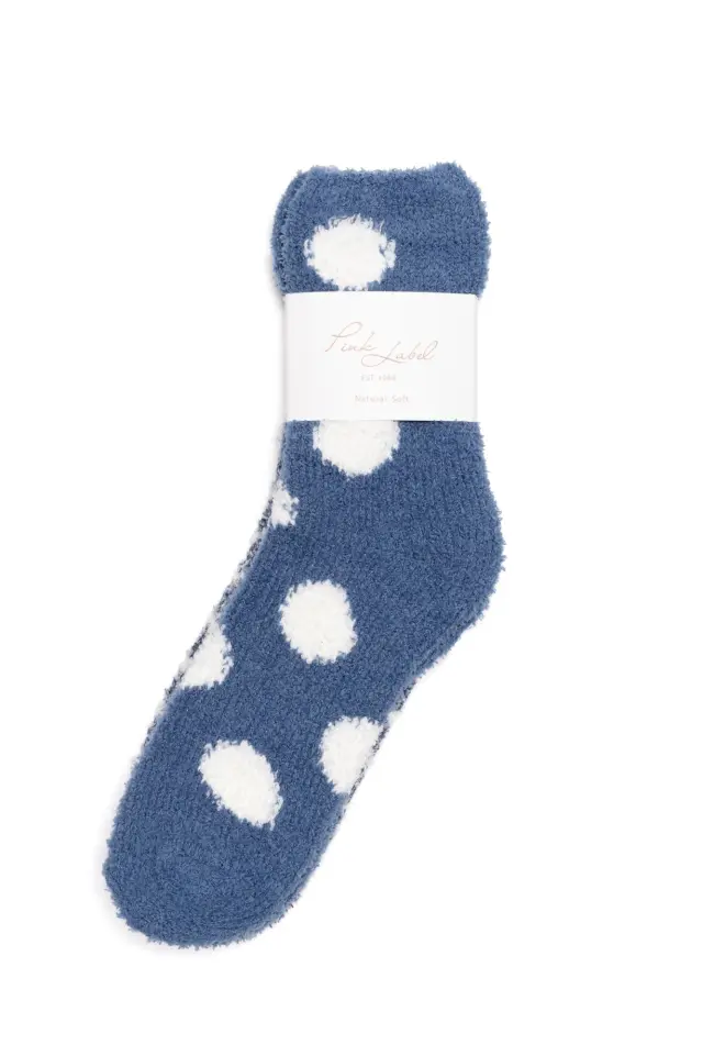 SC-W210-008 - Yacht Blue - SOFT SOCKS 2 PACK - YATCH BLUE - O/S 36-40 3