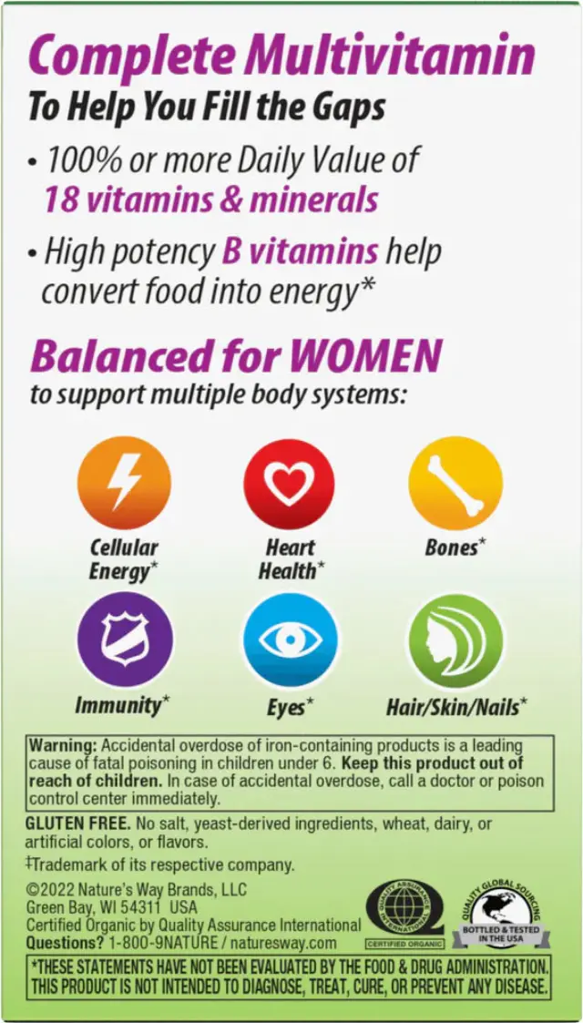 Nature's Way Alive!® Garden Goodness™ for Women 3