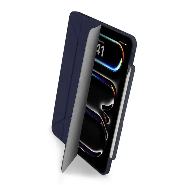 Pipetto Origami No3 Pencil Case, dark blue - iPad Pro 13 (2024,2025)