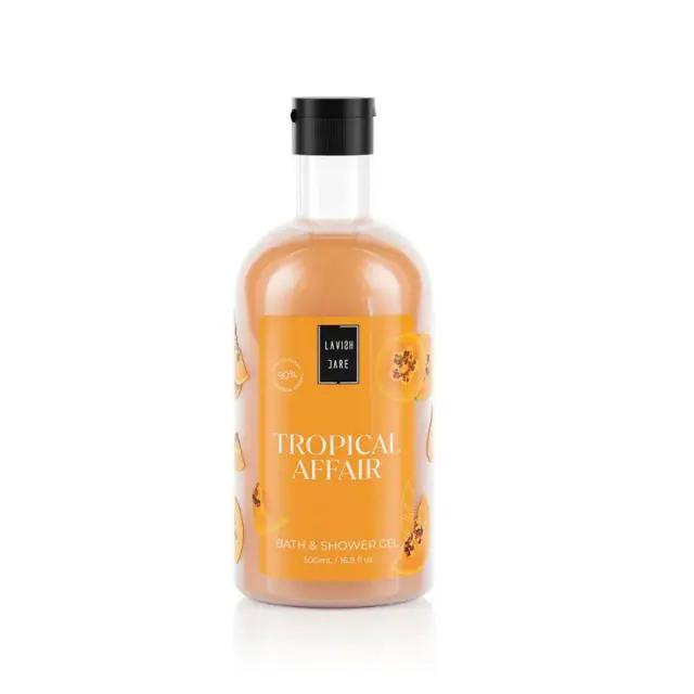Lavish Care Papaya Shower Gel Ενυδατικό Αφρόλουτρο Σώματος με Άρωμα Παπάγια, 500ml