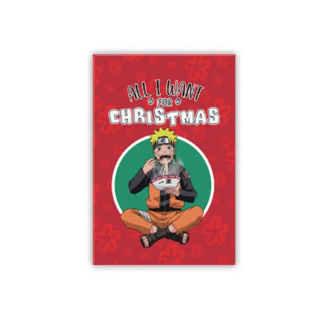 NARUTO SHIPPUDEN Μαγνητάκι ALL I WANT FOR CHRISTMAS