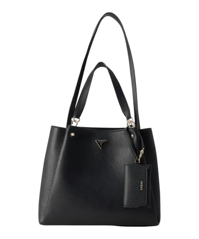 Guess - Γυναικεία Τσάντα Ώμου/Χειρός Lorella HWBG230623-BLA Μαύρο