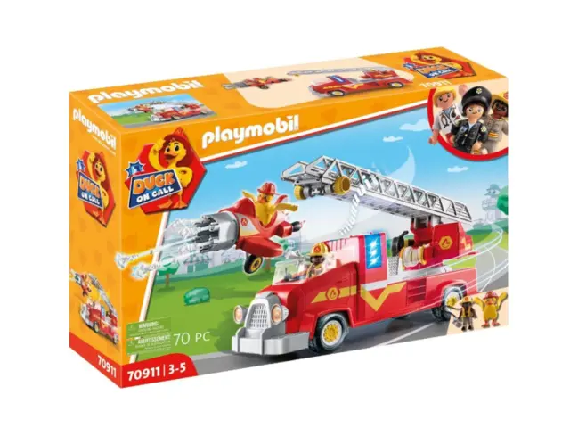 Playmobil Duck On Call Πυροσβεστικό Όχημα για 3+ ετών / 70911 (Playmobil)