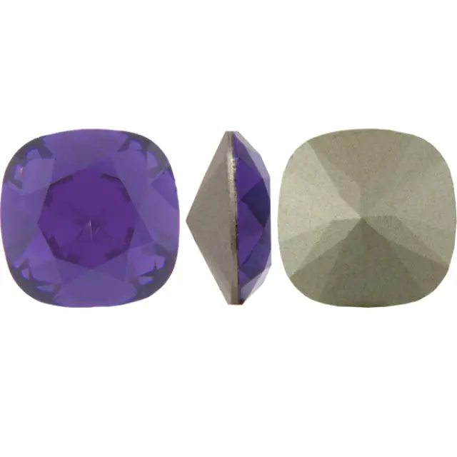 Swarovski 4470 Cushion Square Purple Velvet 10mm - 1τεμ