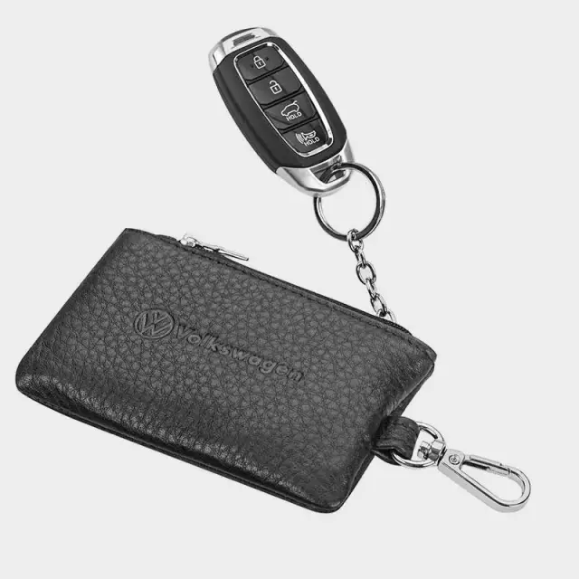 Δερμάτινο Μπρελόκ Volswagen Auto Set AS1804 Μαύρο - ONESIZE