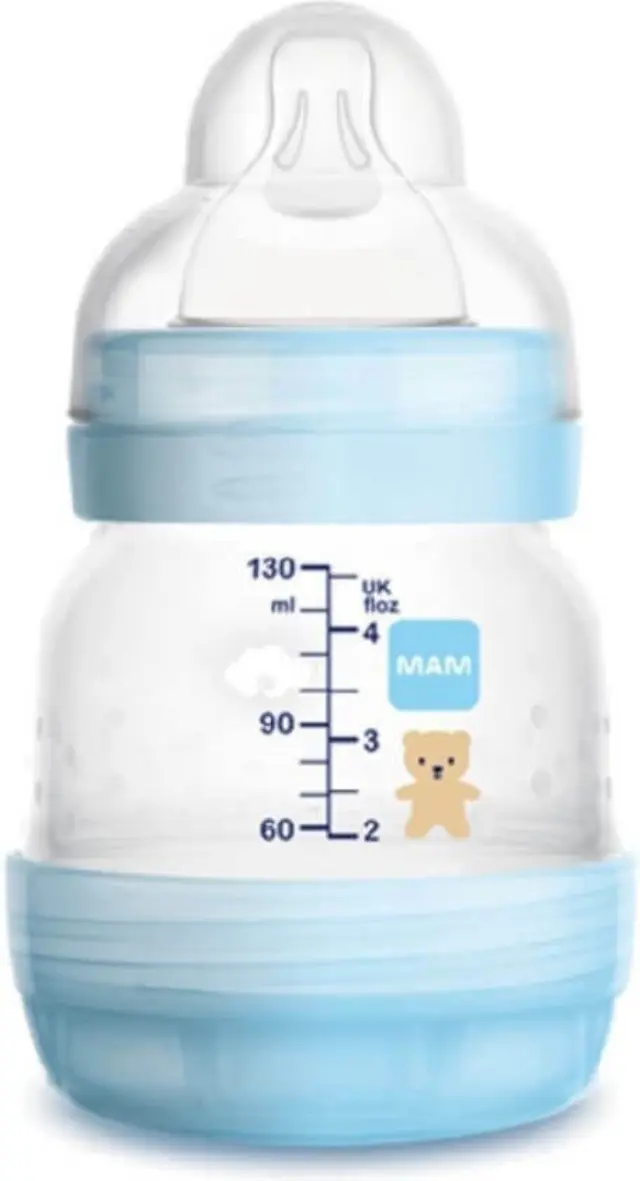 Mam Easy Start Better Together Μπιμπερό Κατά των Κολικών με Θηλή Σιλικόνης 0m+ 130ml, 1 τμχ