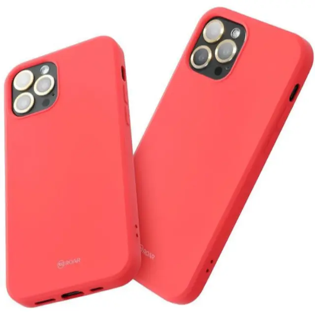 Θήκη Roar Colorful Back Cover Σιλικόνης Πορτοκαλί (iPhone 15 Pro Max)